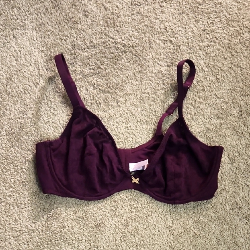 Tagged By Savage Elegant Purple Unlined Women's Bra